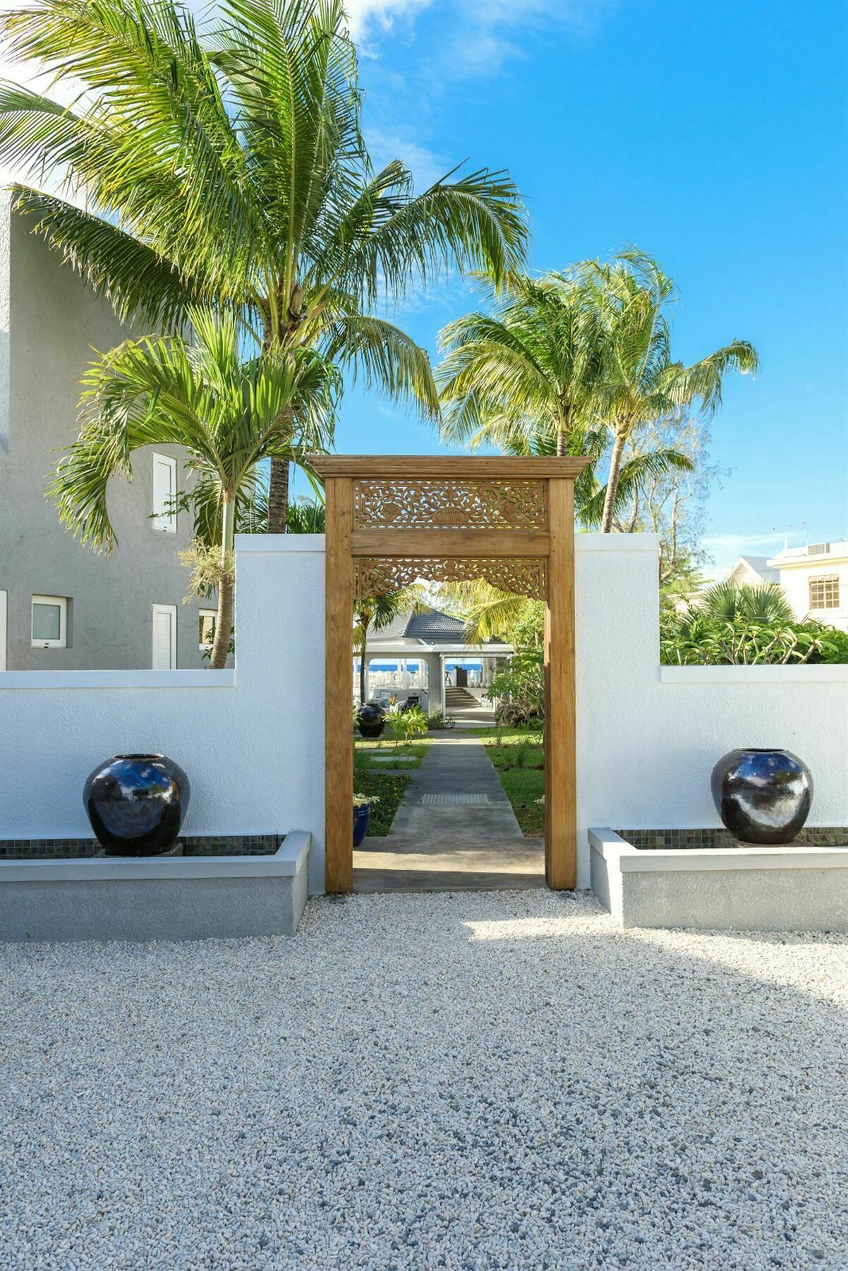 Voile Bleue Boutique Hotel Pointe-aux-Piments Eksteriør billede
